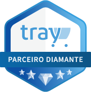Desenho de um selo para parceiros nível diamante