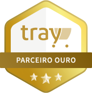 Desenho de um selo para parceiros nível ouro