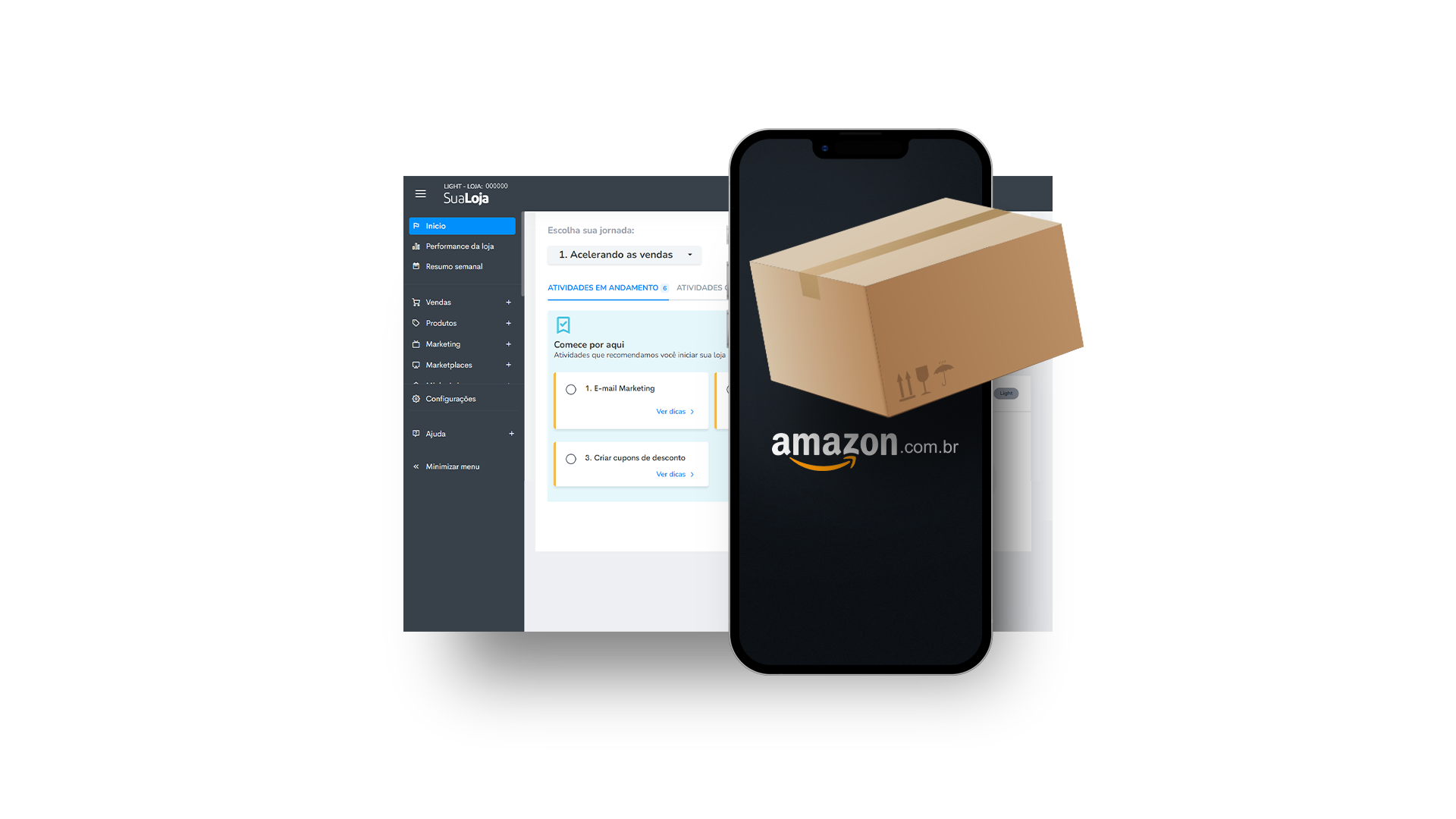 Nova experiência na integração com a Amazon