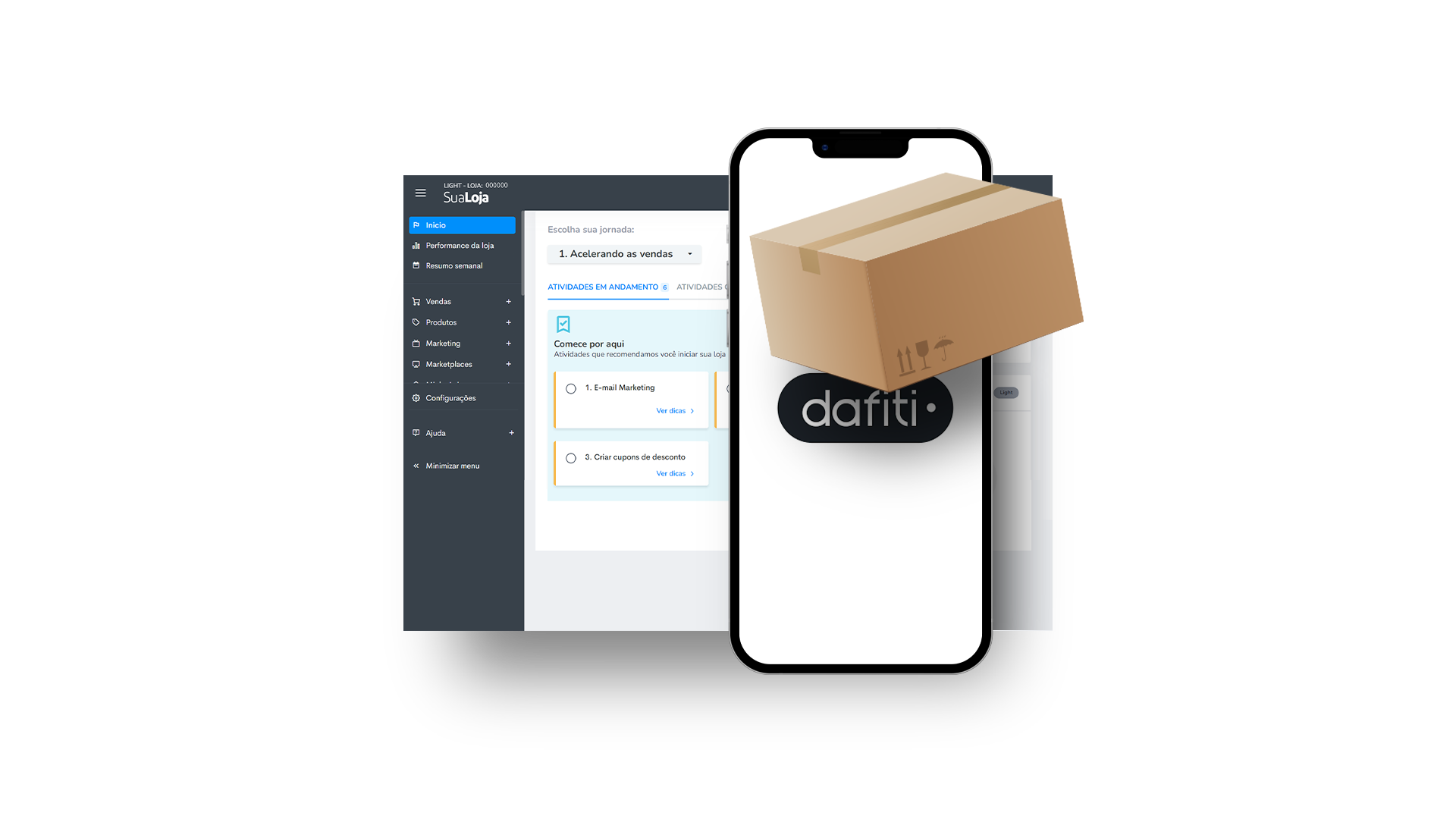 Nova experiência na integração com a Dafiti