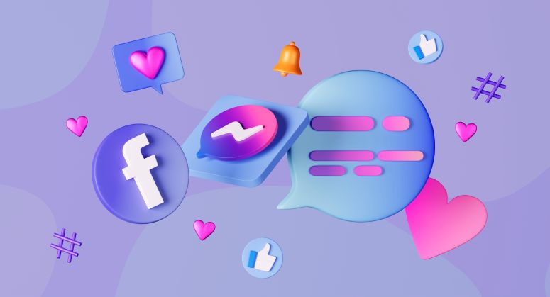 Ícones do fecebook.