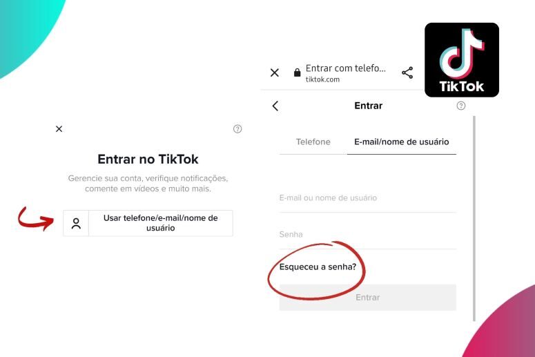 Recuperar login e senha do Facebook atraves do Esqueci minha senha