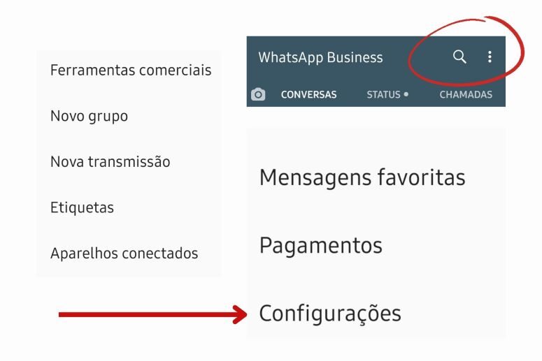 Mensagem automática no Whatsapp - configurações