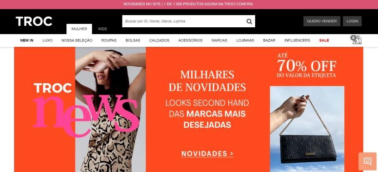 Site de hot sale brechos online