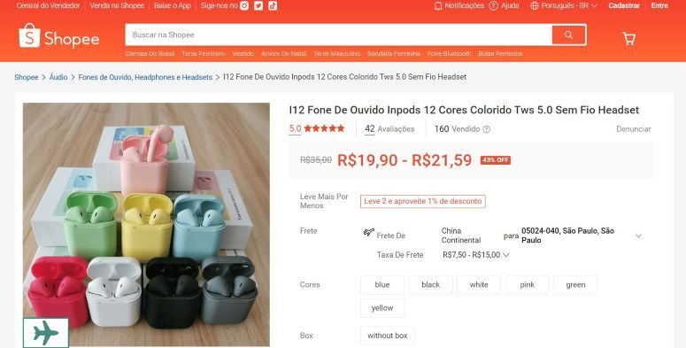 Como comprar na Shopee Brasil