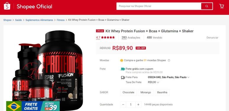 Quais as 9 categorias e produtos mais vendidos na Shopee?