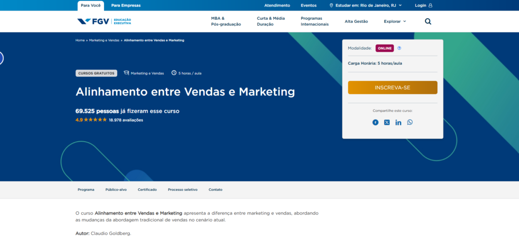 Alinhamento entre vendas e marketing