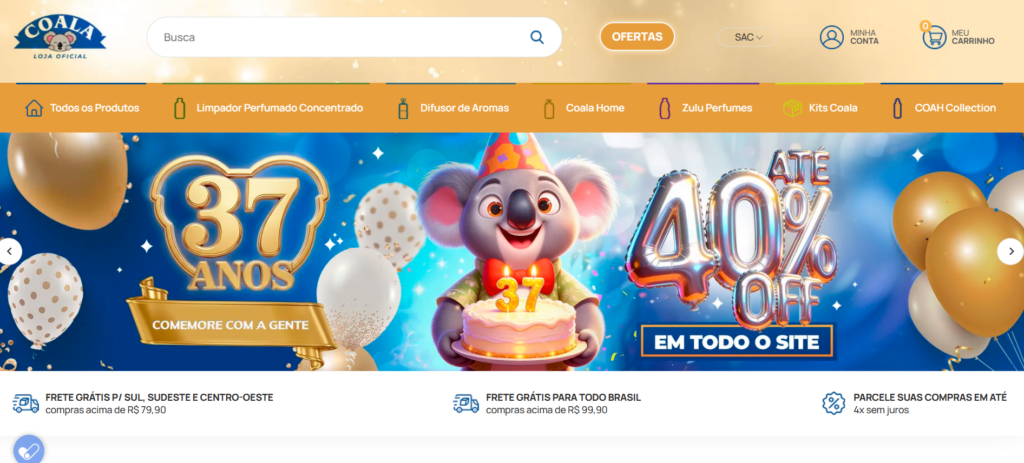 Loja Virtual - Coala