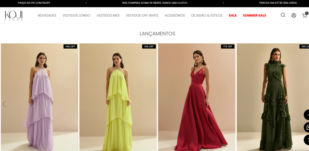 Loja Virtual - Koji Store