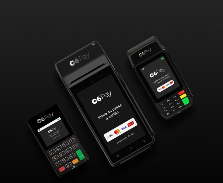 maquininha de cartão - C6 pay