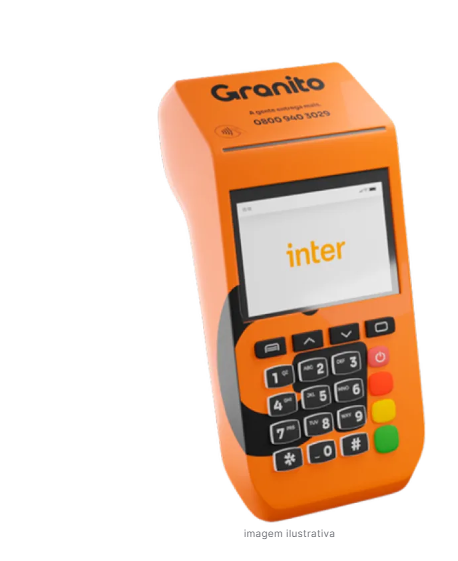 maquininha de cartão - granito