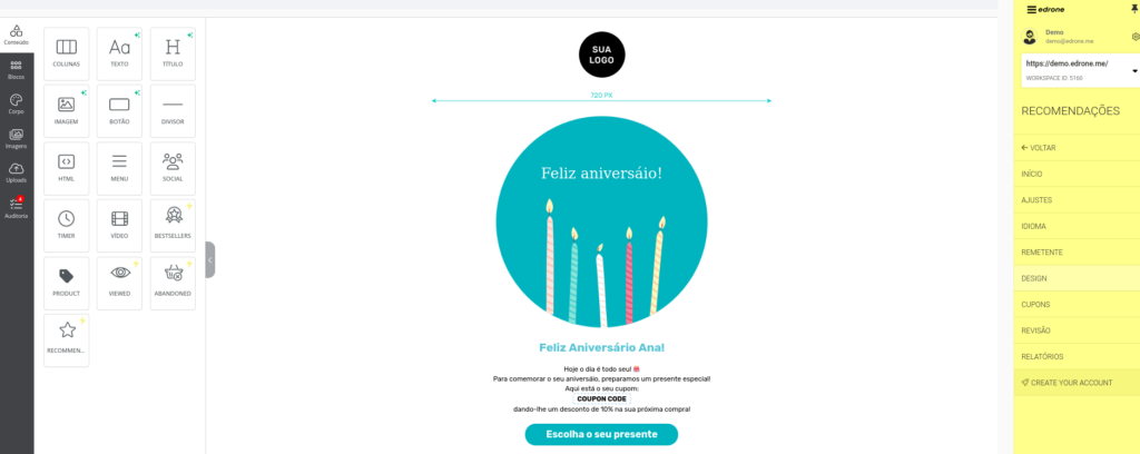 exemplo de tipos de newsletter