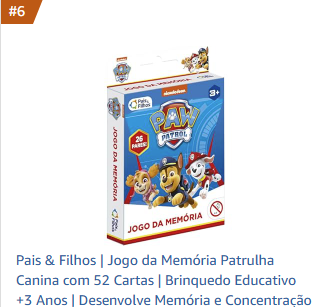 Brinquedos mais vendidos