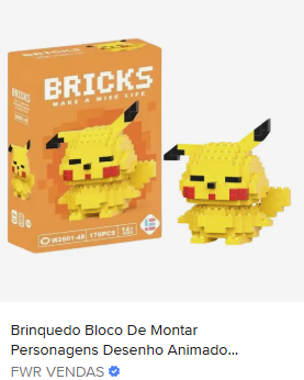 Brinquedos mais vendidos