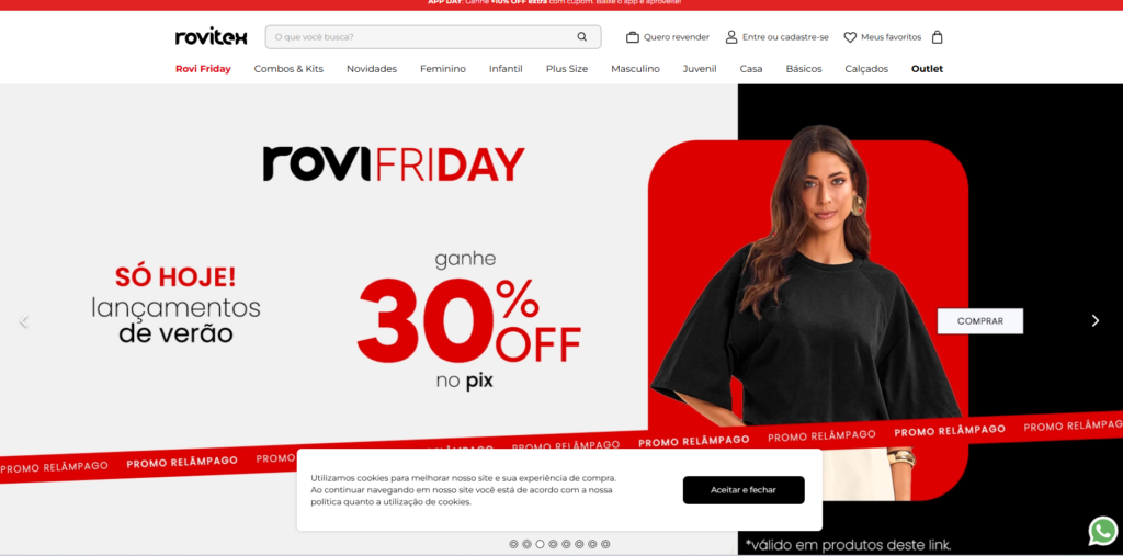 Site do Grupo Rovitex