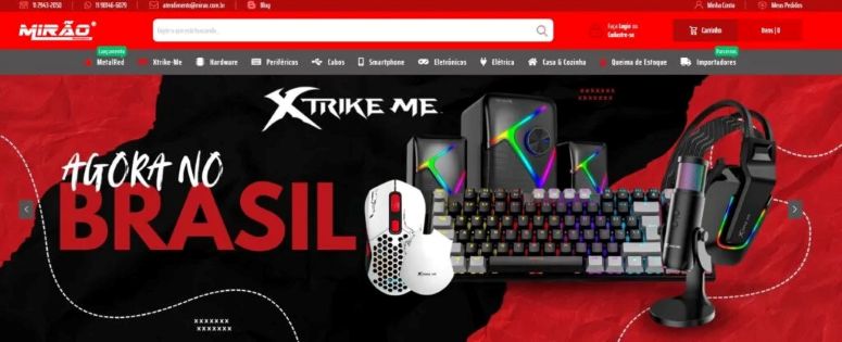 Loja Virtual Mirão Distribuidora