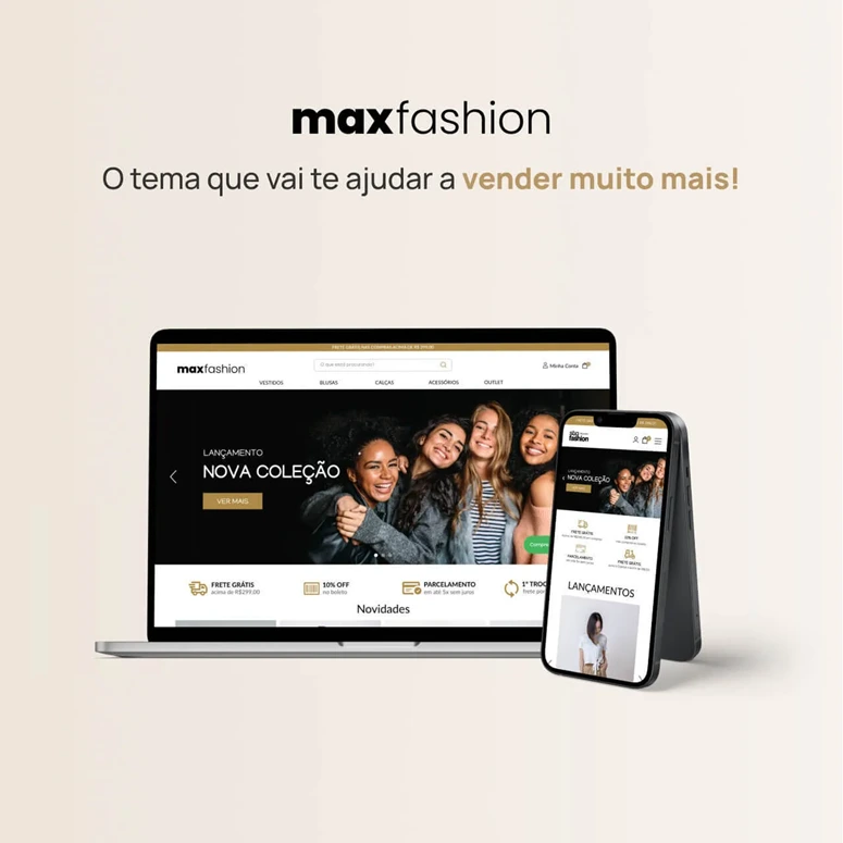 imagem que exemplifica uma loja virtual mobile friendly