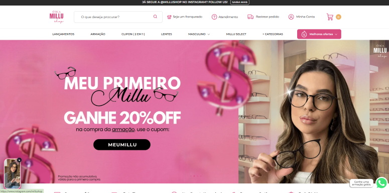 Loja virtual Millu Shop