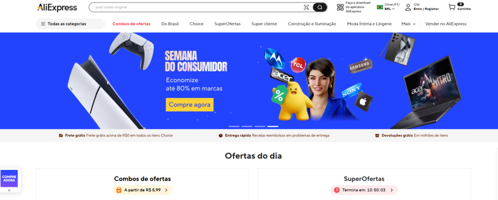 AliDropship para AliExpress