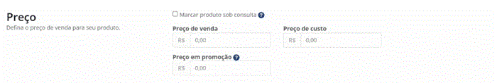 Passo 7 - cadastrar produtos e variações  em como montar uma loja virtual Tray