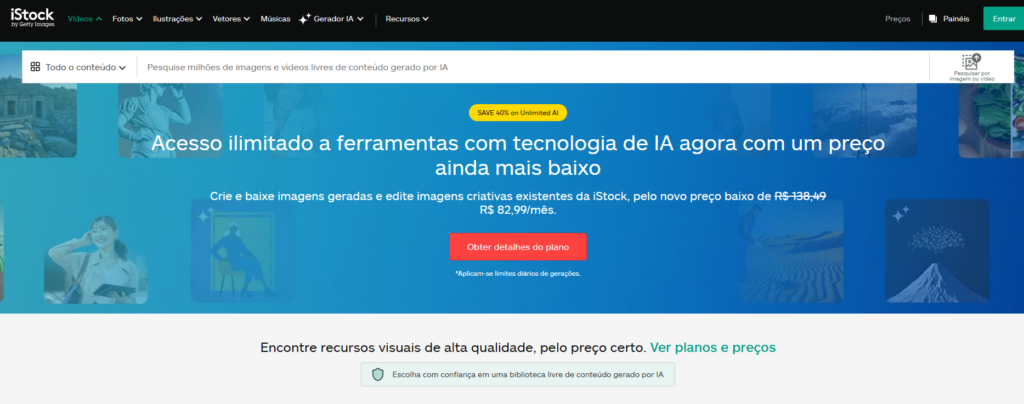 Como vender fotos pela internet, plataforma iStock (by Getty Images)
