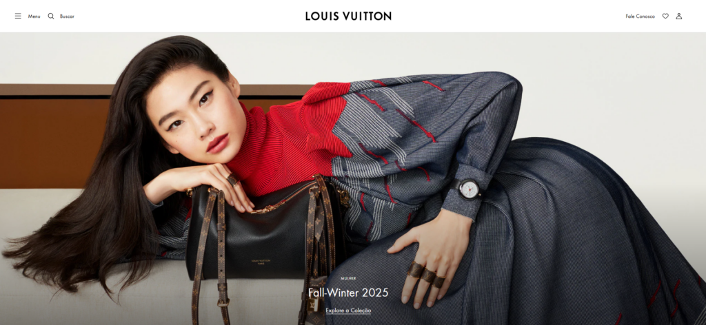 Print da loja Louis Vuitton