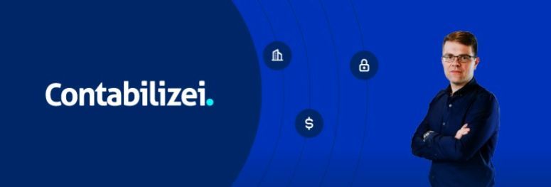 Logo do Contabilizei, promovendo simplicidade e confiança na contabilidade para empreendedores.