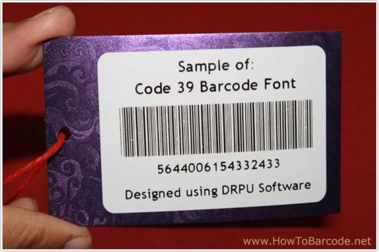 Exemplo de Code 39.