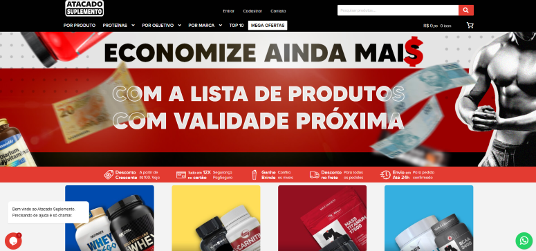 Atacado dos Suplementos