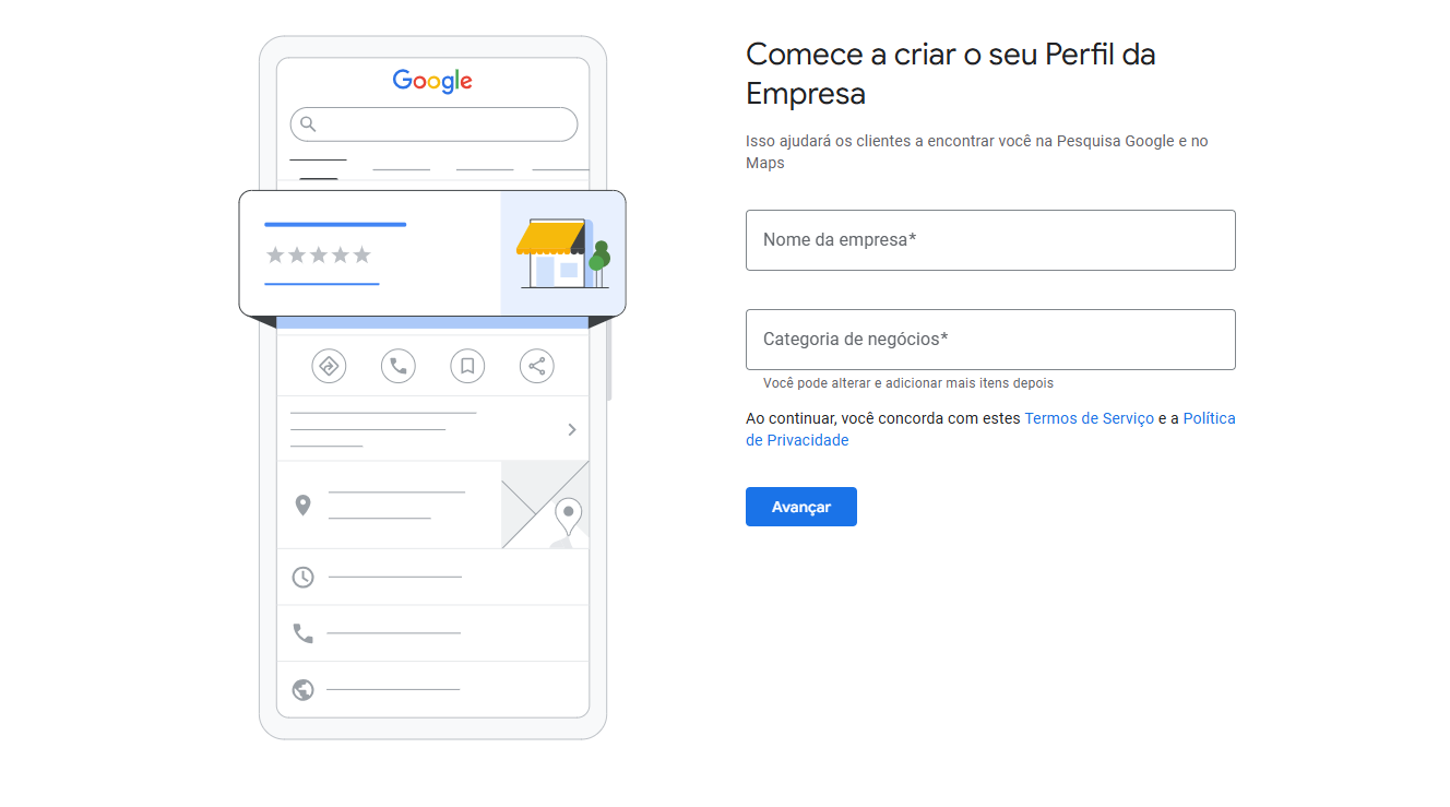 Como cadastrar empresa no Google passo a passo