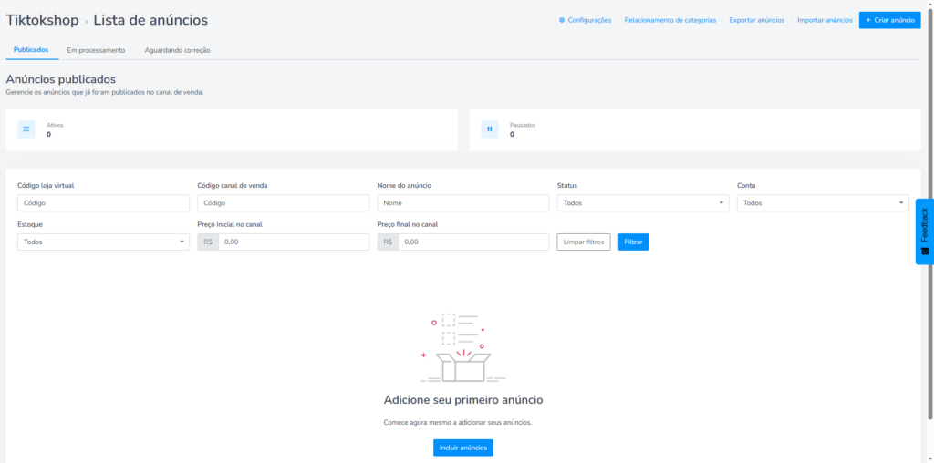 Personalize seu catálogo de produtos no TikTok Shop