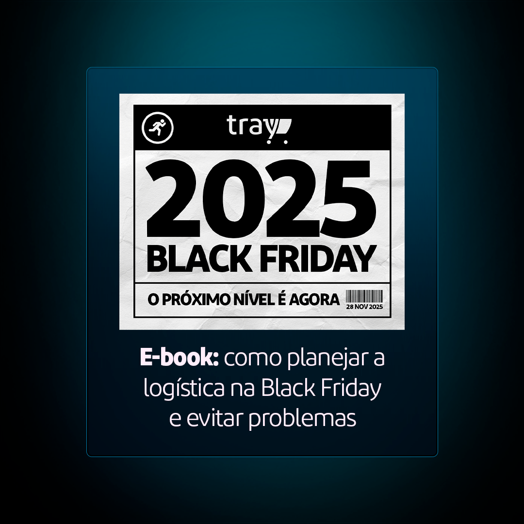 A imagem mostra um atleta se preparando para vender muito na Black Friday