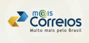 Logo da plataforma Mais Correios, loja virtual dos Correios