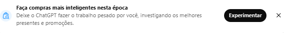 Exemplo de busca no ChatGPT