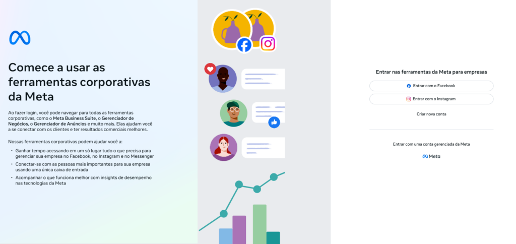 Gerenciador de Negócios da Meta