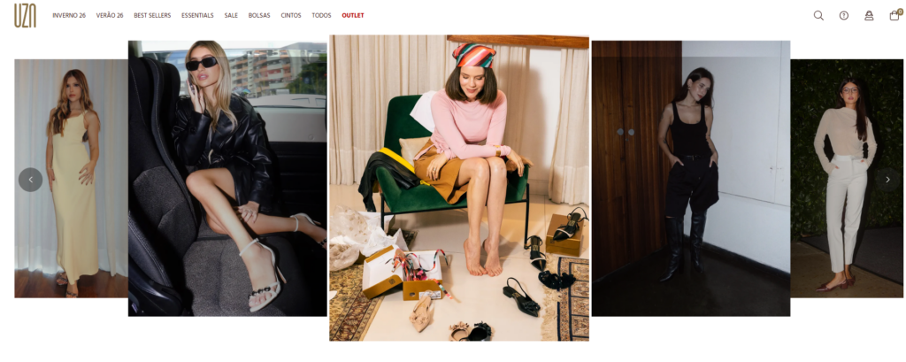 Uza Shoes - Lojista Tray E-commerce