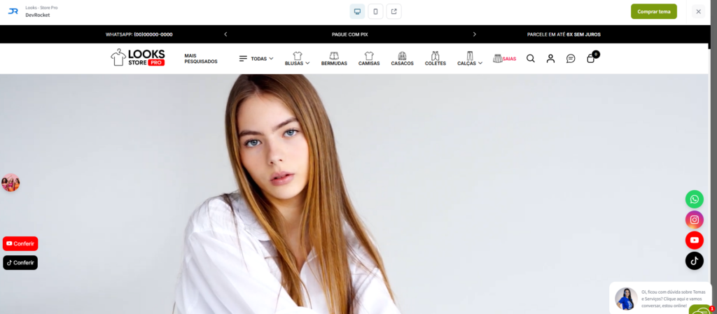 Tema Looks Store Pro